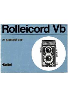 Rollei Rolleicord 5 b manual. Camera Instructions.